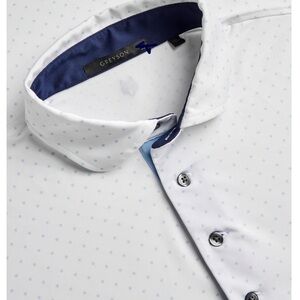 Greyson Icon Polo-Arctic Dot